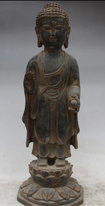 dr524 19 Antique Old Tibet Bronze Stand Shakyamuni Amitabha Buddha Sakyamuni Statue
dr524 19 Antique Old Tibet Bronze Stand Shakyamuni Amitabha Buddha Sakyamuni Statue