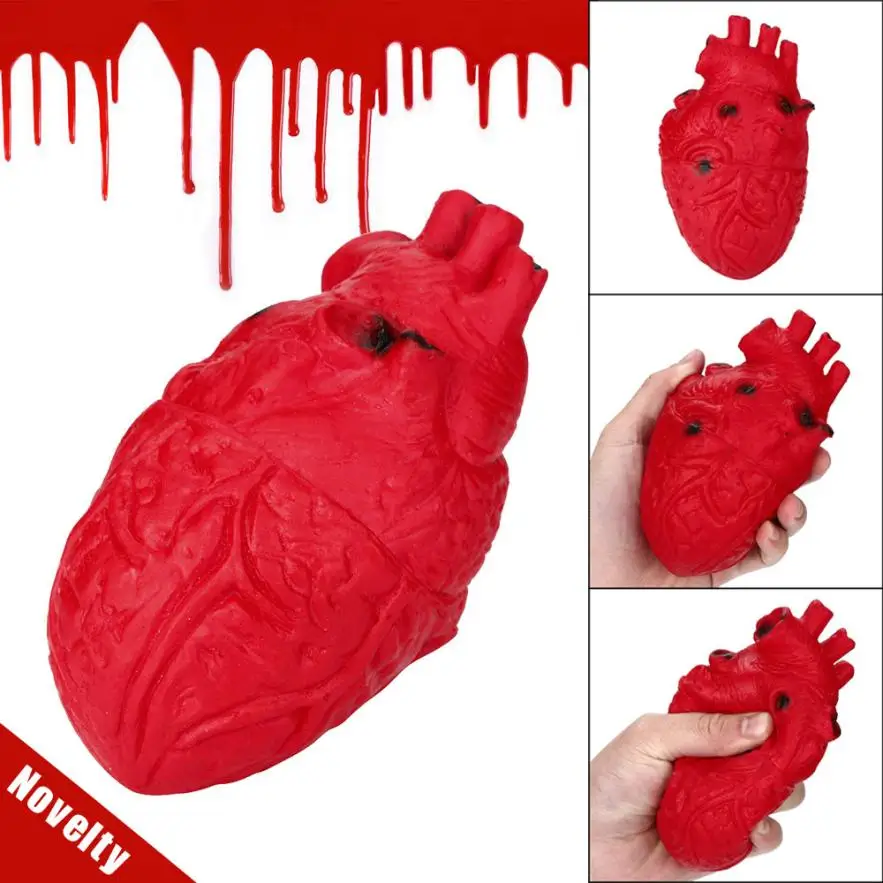 Squishy Silicone Stress Ball Scary Organ Jumbo Squishy Toy Soft Stretchy Heart Kids Squish Stress Reliever Toys For Children
Squishy Silicone Stress Ball Scary Organ Jumbo Squishy Toy Soft Stretchy Heart Kids Squish Stress Reliever Toys For Children