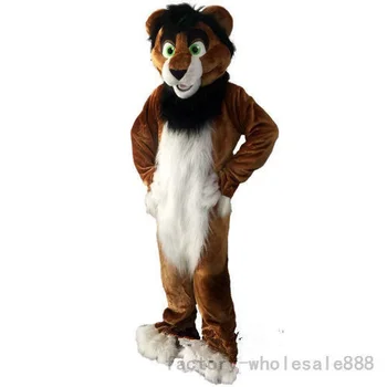 Long Fur Brown Husky Fox Dog Mascot Costume Suits Cosplay Party Dress Outfits Clothing Advertising Carnival Christmas Easter 
Long Fur Brown Husky Fox Dog Mascot Costume Suits Cosplay Party Dress Outfits Clothing Advertising Carnival Christmas Easter