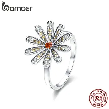 BAMOER Vintage French Daisy Ring for Women Sterling Silver Jewelry Marguerite Floral Cocktail Party Ring Luxury Jewelry GAR011
BAMOER Vintage French Daisy Ring for Women Sterling Silver Jewelry Marguerite Floral Cocktail Party Ring Luxury Jewelry GAR011