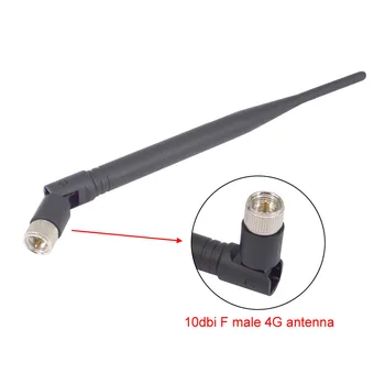 10 pcs 4G Antenna 10dbi High Gain 698-2690MHz 4G LTE Aerial F Male External Antenne For Wireless Router 20.3cm
10 pcs 4G Antenna 10dbi High Gain 698-2690MHz 4G LTE Aerial F Male External Antenne For Wireless Router 20.3cm