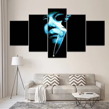 Canvas Painting Halloween: The Curse of Michael Myers 5 Pieces Wall Art Painting Modular Wallpapers Poster Print Home Decor
Canvas Painting Halloween: The Curse of Michael Myers 5 Pieces Wall Art Painting Modular Wallpapers Poster Print Home Decor