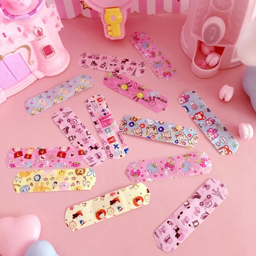 100pcs/bag Waterproof Breathable Cute Cartoon Band Aid Hemostasis Adhesive Bandages First Aid Emergency Kit
100pcs/bag Waterproof Breathable Cute Cartoon Band Aid Hemostasis Adhesive Bandages First Aid Emergency Kit