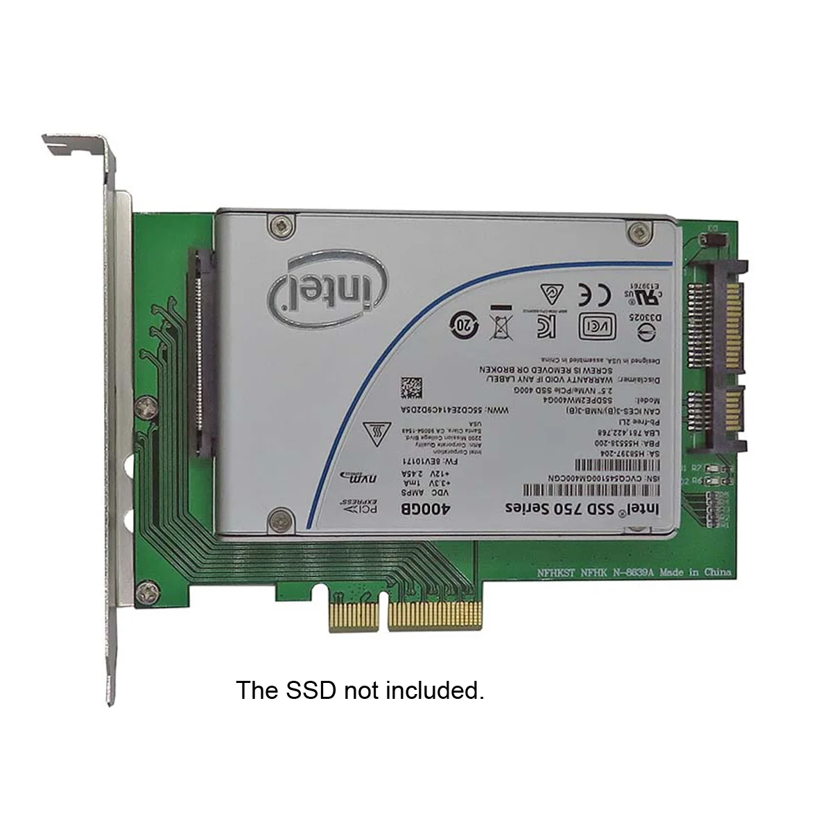 10pcs/lot Cablecc PCI-E 3.0 x4 Lane to U.2 U2 Kit SFF-8639 Host Adapter for 750 NVMe PCIe SSD & Intel Motherboard
10pcs/lot Cablecc PCI-E 3.0 x4 Lane to U.2 U2 Kit SFF-8639 Host Adapter for 750 NVMe PCIe SSD & Intel Motherboard