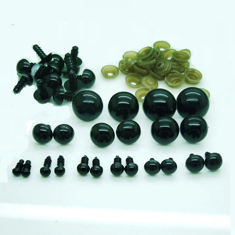 mylb 6-20mm Black Plastic Safety Eyes Handmade Dolls Accessories for Amigurumi or crochet Bear doll Animal Puppet Making
mylb 6-20mm Black Plastic Safety Eyes Handmade Dolls Accessories for Amigurumi or crochet Bear doll Animal Puppet Making