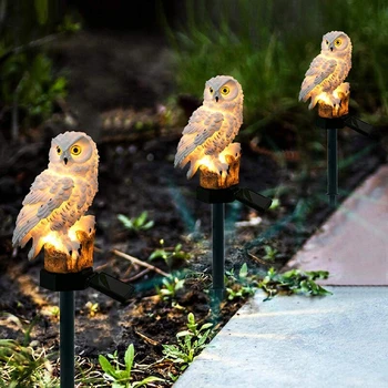 LED Garden Lights Solar Night Lights Owl Shape Lawn Lamp For Outdoor Pathway Yard Decoration Solar Owl Plug In The Ground
LED Garden Lights Solar Night Lights Owl Shape Lawn Lamp For Outdoor Pathway Yard Decoration Solar Owl Plug In The Ground
