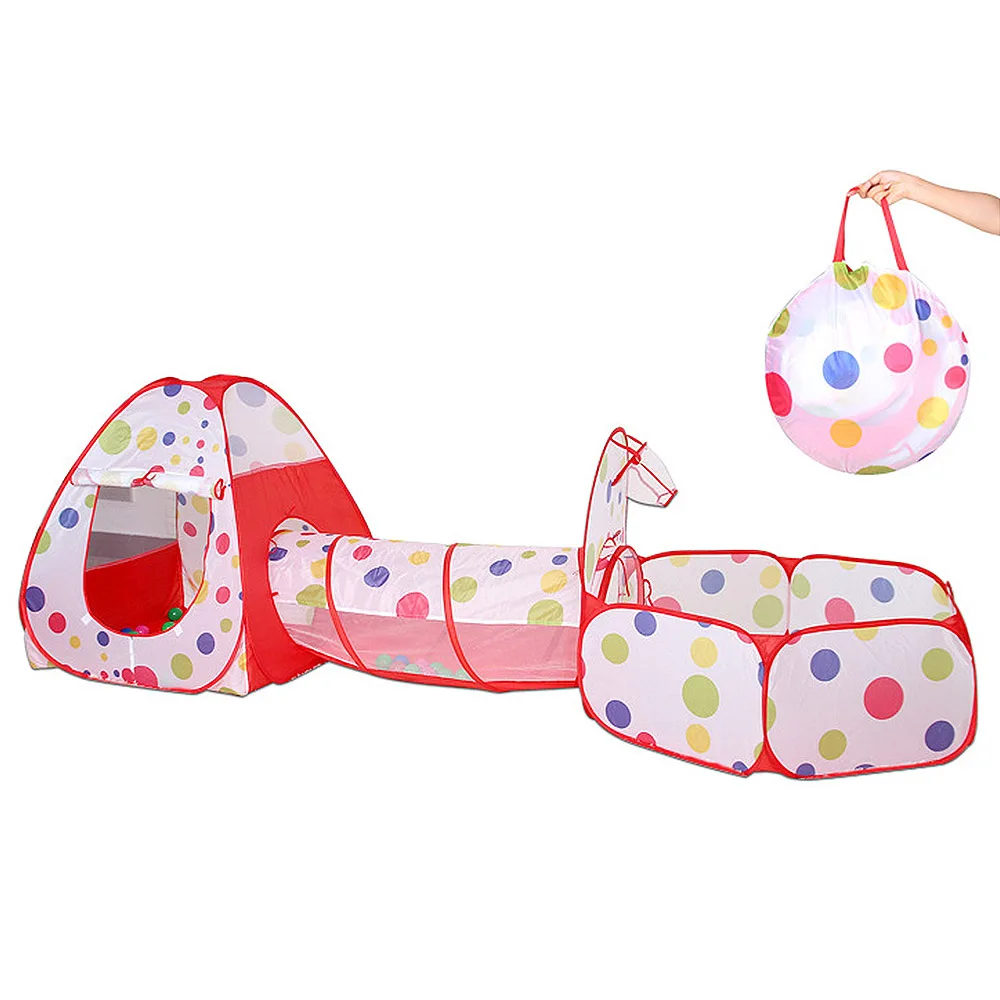 3Pcs/Set Play Tent Baby Toys Ball Pool for Children Tipi Tent Pool Ball Pool Pit Baby Tent House Crawling Tunnel Ocean Kids Tent
3Pcs/Set Play Tent Baby Toys Ball Pool for Children Tipi Tent Pool Ball Pool Pit Baby Tent House Crawling Tunnel Ocean Kids Tent