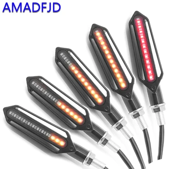 AMADFJD 12V LED Flowing Turn Signal Motorcycle Turn Signal Motorcycle Blinker Flasher Light DRL Indicator Brake Lamp Accessories
AMADFJD 12V LED Flowing Turn Signal Motorcycle Turn Signal Motorcycle Blinker Flasher Light DRL Indicator Brake Lamp Accessories