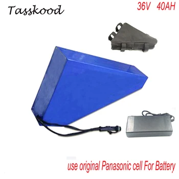 Triangle bag 36 volt Electric Bike battery 36V 40Ah Lithium ion battery for 8fun/Bafang BBS02 36V 500W motor 
Triangle bag 36 volt Electric Bike battery 36V 40Ah Lithium ion battery for 8fun/Bafang BBS02 36V 500W motor
