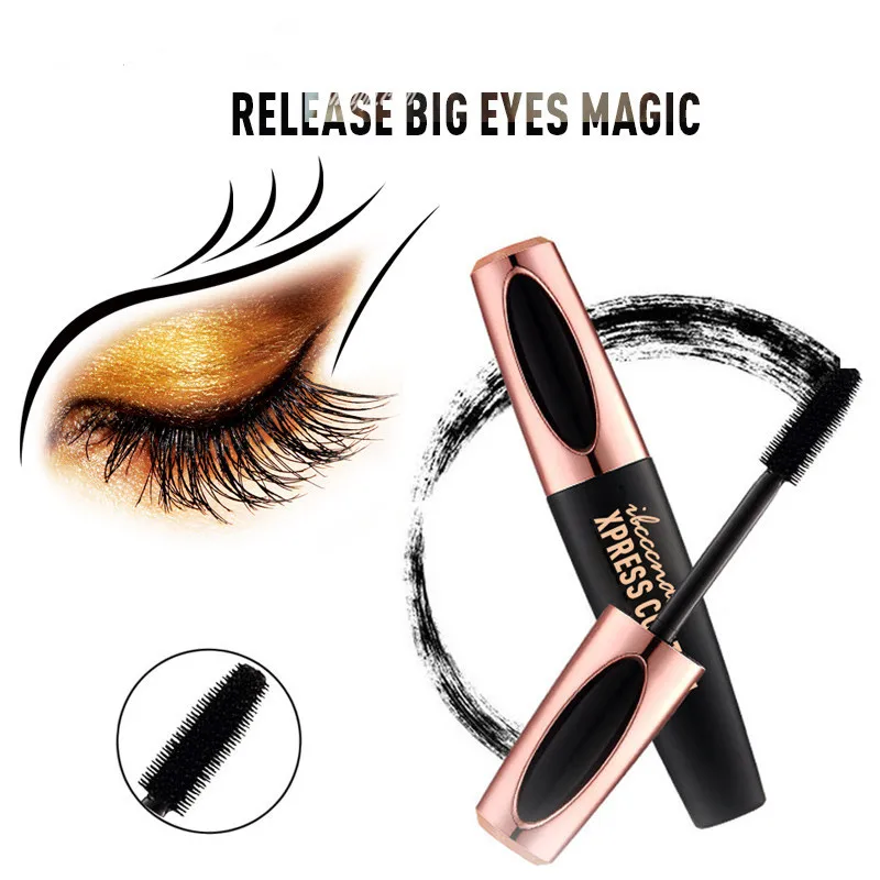 Waterproof 4D Silk Fiber Lash Rimmel 3d Mascara For Eyelash Extension Black Thick Lengthening Eye makeup Cosmetics
Waterproof 4D Silk Fiber Lash Rimmel 3d Mascara For Eyelash Extension Black Thick Lengthening Eye makeup Cosmetics
