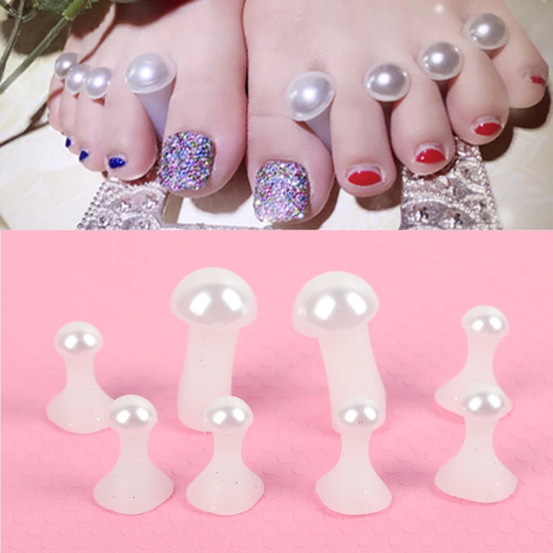 8 Pcs/Set Toe Separators Silicone Flowers Strawberry Pearl Foot Pads Nail Art Tools DIY Design Manicure Accessory
8 Pcs/Set Toe Separators Silicone Flowers Strawberry Pearl Foot Pads Nail Art Tools DIY Design Manicure Accessory