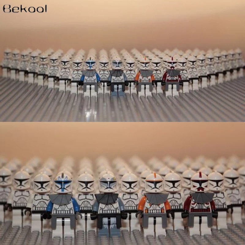 NEW 21PCS/LOT STAR WARS Wolfpack Clone Trooper Commander Captain Rex Storm Trooper compatible Bricks building blocks kid toy
NEW 21PCS/LOT STAR WARS Wolfpack Clone Trooper Commander Captain Rex Storm Trooper compatible Bricks building blocks kid toy