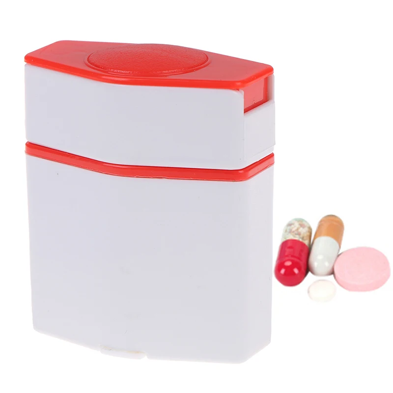 1PC Pill Box Cutter Medicine Crusher Grinder Splitter Tablet Cutter Portable Storage Case Pill Box Tablets Cutting Tool
1PC Pill Box Cutter Medicine Crusher Grinder Splitter Tablet Cutter Portable Storage Case Pill Box Tablets Cutting Tool