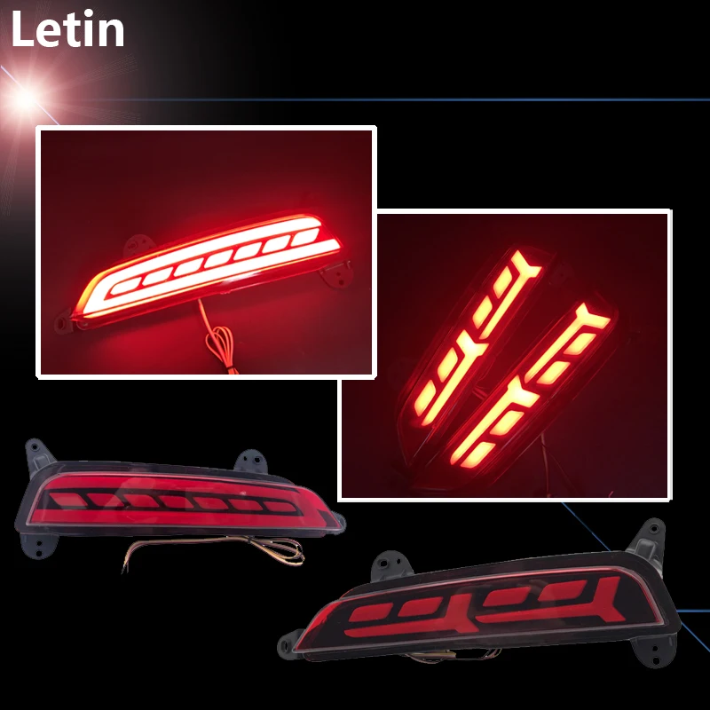 3 function dynamic sequential flow LED back Tail Reflector Rear Bumper Light Brake signal lamp For Hyundai Creta ix25
3 function dynamic sequential flow LED back Tail Reflector Rear Bumper Light Brake signal lamp For Hyundai Creta ix25
