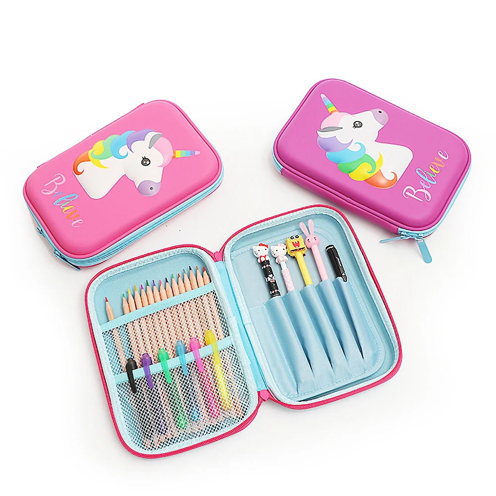 Kawaii 3d Unicorn School Pencil Case for Girls Cute Animal Waterproof Large Student Pen Box Stationery Pen Case Bag C16 D40
Kawaii 3d Unicorn School Pencil Case for Girls Cute Animal Waterproof Large Student Pen Box Stationery Pen Case Bag C16 D40
