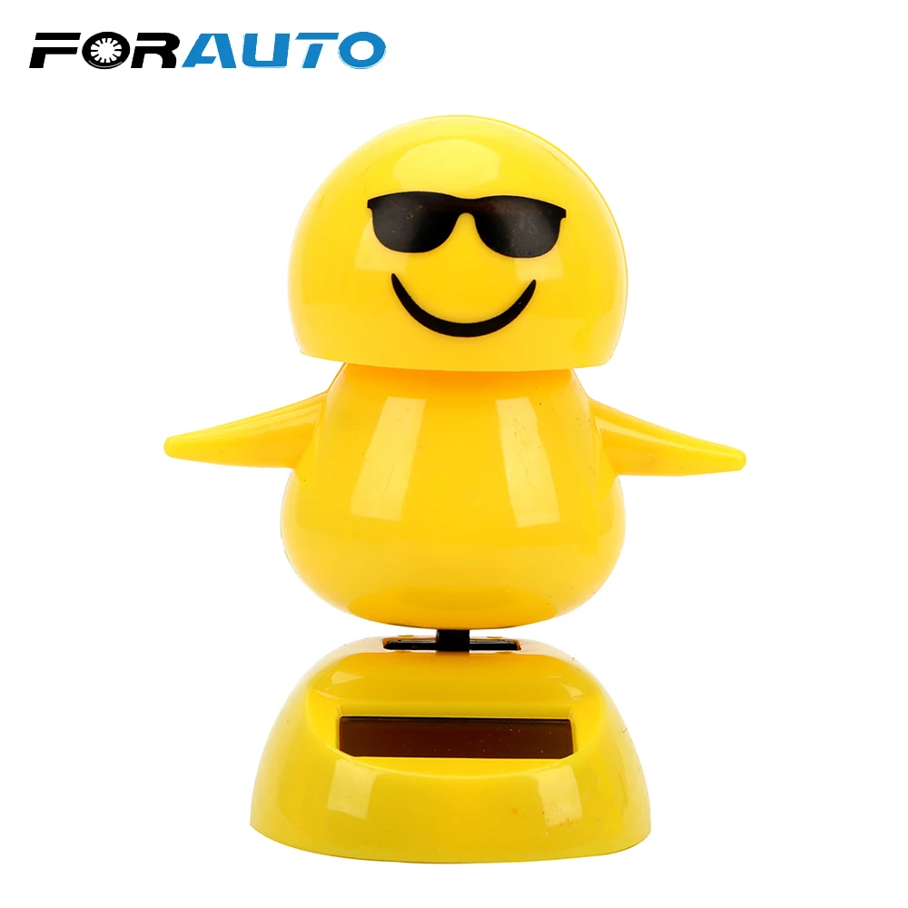 FORAUTO Car Ornament Dashboard Decoration Emoji Solar Powered Dancing Toy Swing Cartoon Doll Iinterior Accessories
FORAUTO Car Ornament Dashboard Decoration Emoji Solar Powered Dancing Toy Swing Cartoon Doll Iinterior Accessories