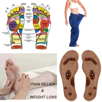 1 Pair Health slimming insoles For Women Men Foot Care Cushion Acupressure Slimming lose weight Insole Pad Magnetic Massager
1 Pair Health slimming insoles For Women Men Foot Care Cushion Acupressure Slimming lose weight Insole Pad Magnetic Massager