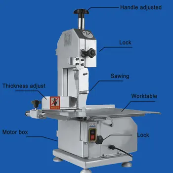 Bone sawing machine Bone cutting machine Frozen meat cutter Commercial cutter Beef/Trotter/Ribs/Fish/Meat machine 110V/220V 
Bone sawing machine Bone cutting machine Frozen meat cutter Commercial cutter Beef/Trotter/Ribs/Fish/Meat machine 110V/220V