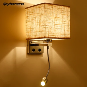 Wall Light Wall Lamps Modern LED Fabric + Iron Wall Lamp Decoration Double Tube E27 Stair Home Lighting Fixture Indoor Outdoor
Wall Light Wall Lamps Modern LED Fabric + Iron Wall Lamp Decoration Double Tube E27 Stair Home Lighting Fixture Indoor Outdoor