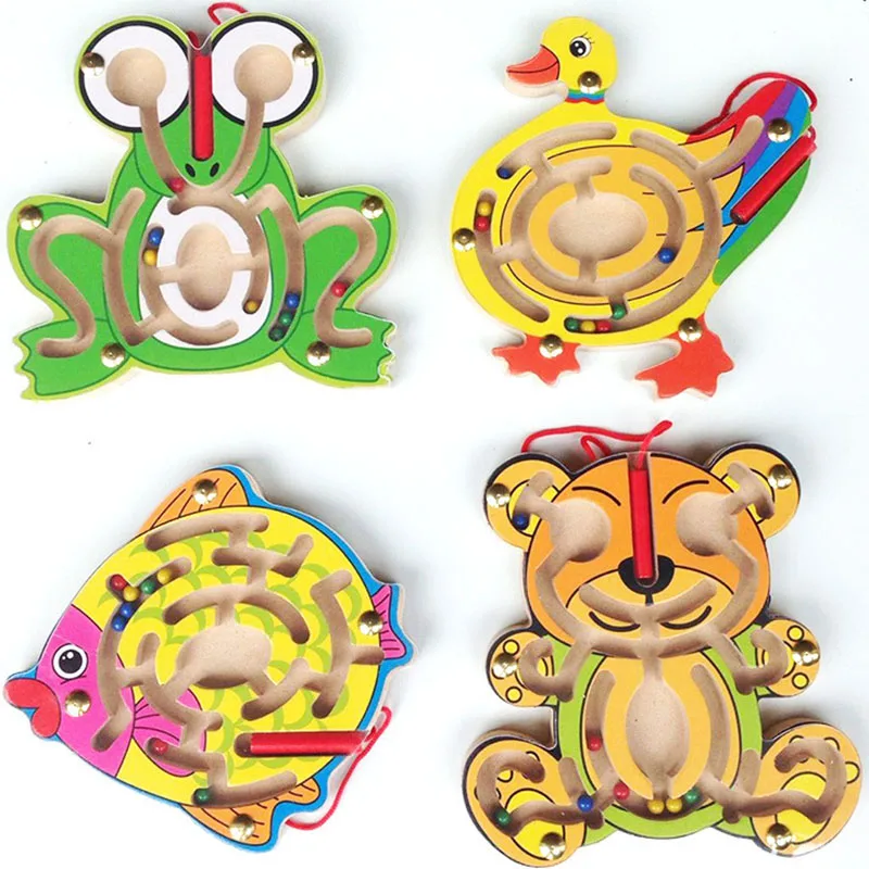 New Magnetic Maze Labyrinth Montessori Toys for Children Early Educational Learning Puzzle Wooden Toy Animal Shape Kids Game Toy
New Magnetic Maze Labyrinth Montessori Toys for Children Early Educational Learning Puzzle Wooden Toy Animal Shape Kids Game Toy
