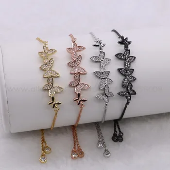 High quality Butterflies Charm bracelet adjustable Party dress up bracelet bangle Mix color metal Gems jewelry fashion 2018
High quality Butterflies Charm bracelet adjustable Party dress up bracelet bangle Mix color metal Gems jewelry fashion 2018