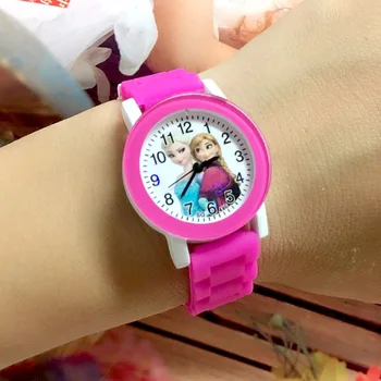 Children Watch Cartoon Princess Elsa Child Watches Candy Cute Color Anna Kids Clock For Girl Student Gift Wrist Watches Joven
Children Watch Cartoon Princess Elsa Child Watches Candy Cute Color Anna Kids Clock For Girl Student Gift Wrist Watches Joven