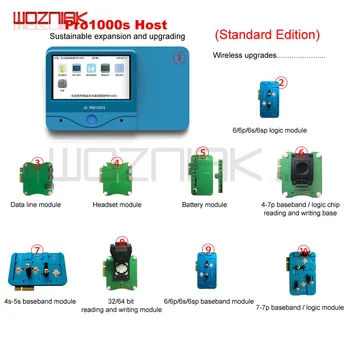 JC Pro1000S Multi-Functional PCIE NAND Programmer HDD SN Read Tool Battery Data Line For iPhone 8 8P X 7 7P 6 6S 6SP iPad 23456
JC Pro1000S Multi-Functional PCIE NAND Programmer HDD SN Read Tool Battery Data Line For iPhone 8 8P X 7 7P 6 6S 6SP iPad 23456
