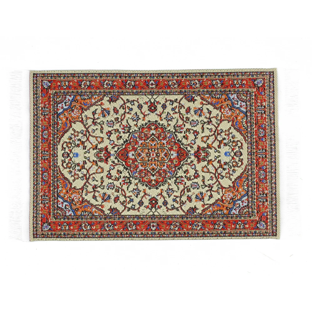 165X96mm Mini toy Miniature 1/12 Scale Turkish Woven Carpet Blanket Rug beautiful patterns Dollhouse decoration Toys Accessory
165X96mm Mini toy Miniature 1/12 Scale Turkish Woven Carpet Blanket Rug beautiful patterns Dollhouse decoration Toys Accessory