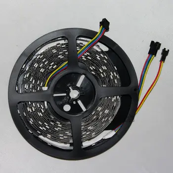 5M RGB 5050 SMD Black PCB WS2801 magic color LED strip individul Addressable 160 LED Strip Light DC5V IP30
5M RGB 5050 SMD Black PCB WS2801 magic color LED strip individul Addressable 160 LED Strip Light DC5V IP30