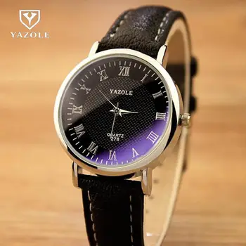 Luxury YAZOLE Brand Rome Dial Black White Genuine Leather Dress Wristwatches Wrist Watch Bracelet for Women Ladies No.278
Luxury YAZOLE Brand Rome Dial Black White Genuine Leather Dress Wristwatches Wrist Watch Bracelet for Women Ladies No.278