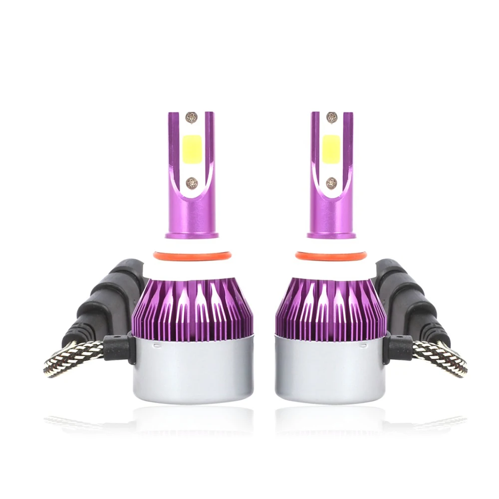 C6 Universal Car LED Headlight H1 H4 H7 H11 9006 Purple Auto Modified Conversion Lamp Kit COB Bulbs Lamps 6500K White Light
C6 Universal Car LED Headlight H1 H4 H7 H11 9006 Purple Auto Modified Conversion Lamp Kit COB Bulbs Lamps 6500K White Light