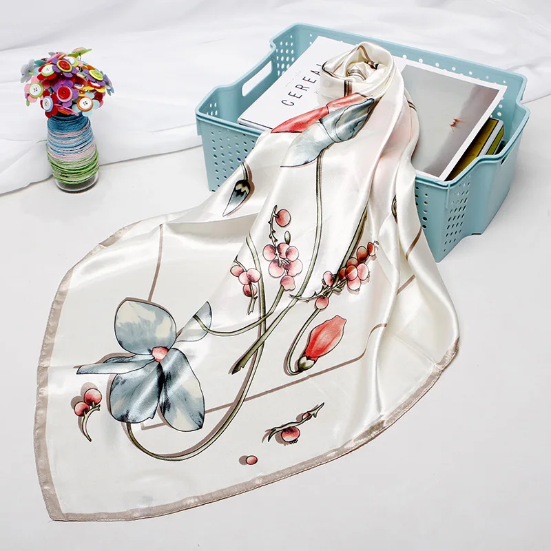 2019 Fashion Head Scarf For Women Floral Print Silk Satin Hijab Scarfs Female 90*90cm Square Shawls Kerchief Scarves For Ladies
2019 Fashion Head Scarf For Women Floral Print Silk Satin Hijab Scarfs Female 90*90cm Square Shawls Kerchief Scarves For Ladies