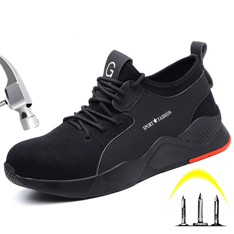 Work Boots Work Safety Boot Steel Toe Shoes Breathable Anti-smashing Piercing Safety Shoes Labor Insurance Puncture Proof Shoes 
Work Boots Work Safety Boot Steel Toe Shoes Breathable Anti-smashing Piercing Safety Shoes Labor Insurance Puncture Proof Shoes