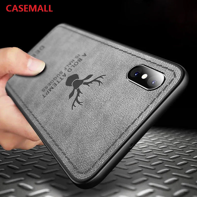 case for iPhone XR XS Max X Luxury anti-shock deer-pattern cloth texture soft silicon case cover for iPhone 8 plus 7 6 6S 5s SE
case for iPhone XR XS Max X Luxury anti-shock deer-pattern cloth texture soft silicon case cover for iPhone 8 plus 7 6 6S 5s SE