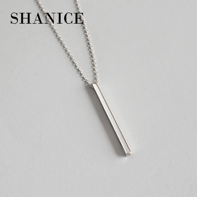 SHANICE 925 Sterling Silver Long Pendant Line Geometric Necklace Simple and Romantic Style Fine Jewelry New Year Gift for Women
SHANICE 925 Sterling Silver Long Pendant Line Geometric Necklace Simple and Romantic Style Fine Jewelry New Year Gift for Women