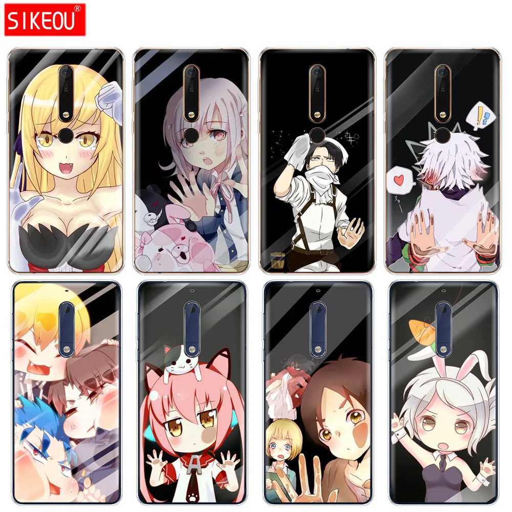 silicone cover phone case for Nokia 5 3 6 7 PLUS 8 9 /Nokia 6.1 5.1 3.1 2.1 6 2018 lovely anime locked in the glas
silicone cover phone case for Nokia 5 3 6 7 PLUS 8 9 /Nokia 6.1 5.1 3.1 2.1 6 2018 lovely anime locked in the glas