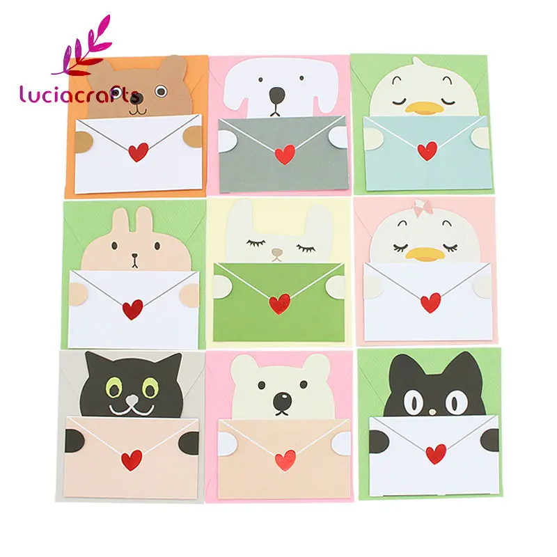 SALE! 2pcs/9pcs Multi Options Cartoon Greeting card for Birthday Party cards envelope writing paper Supplies 048012140
SALE! 2pcs/9pcs Multi Options Cartoon Greeting card for Birthday Party cards envelope writing paper Supplies 048012140