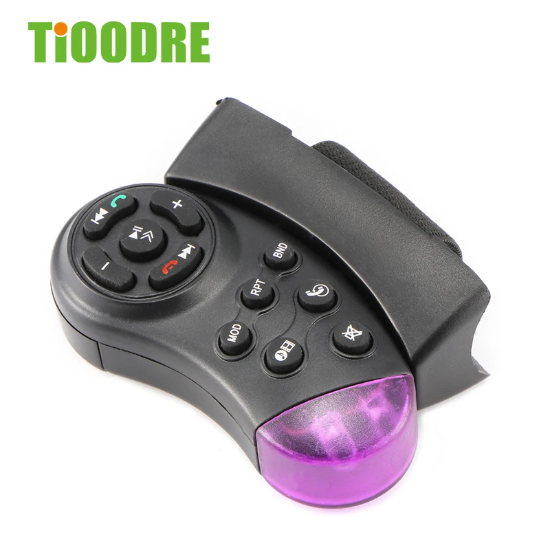 TiOODRE Car Steering Wheel Controller Car MP5 Multimedia Player DVD Multimedia Portable 11-Key Controller Compatibility Chip
TiOODRE Car Steering Wheel Controller Car MP5 Multimedia Player DVD Multimedia Portable 11-Key Controller Compatibility Chip