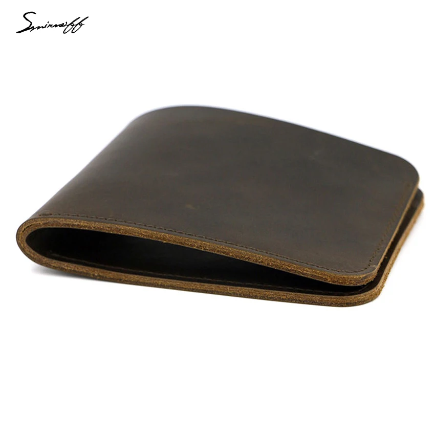 SMIRNOFF Male Purse Elegant Gift For Men Handmade Wallet Short Leather Men Purse Simple Design Card Holder Wallet
SMIRNOFF Male Purse Elegant Gift For Men Handmade Wallet Short Leather Men Purse Simple Design Card Holder Wallet