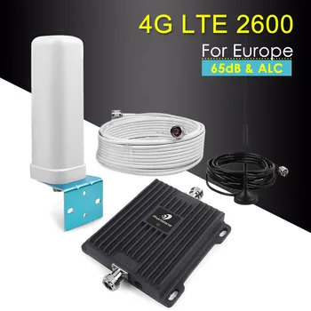 GSM WCDMA LTE Signal Amplifier 65dB 4G 2600 Amplifier Band 7 Signal Repeater GSM 3G 4G LTE 2600MHz Mobile Phone Cellular Booster
GSM WCDMA LTE Signal Amplifier 65dB 4G 2600 Amplifier Band 7 Signal Repeater GSM 3G 4G LTE 2600MHz Mobile Phone Cellular Booster