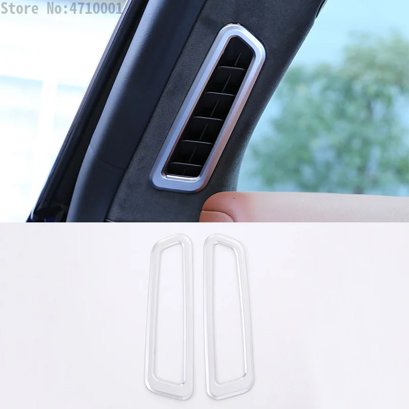 For Maserati Levante 2016 Car Styling A Column Air Conditioning Outlet Vent Frame Cover Trim Sticker ABS Chrome Accessories
For Maserati Levante 2016 Car Styling A Column Air Conditioning Outlet Vent Frame Cover Trim Sticker ABS Chrome Accessories