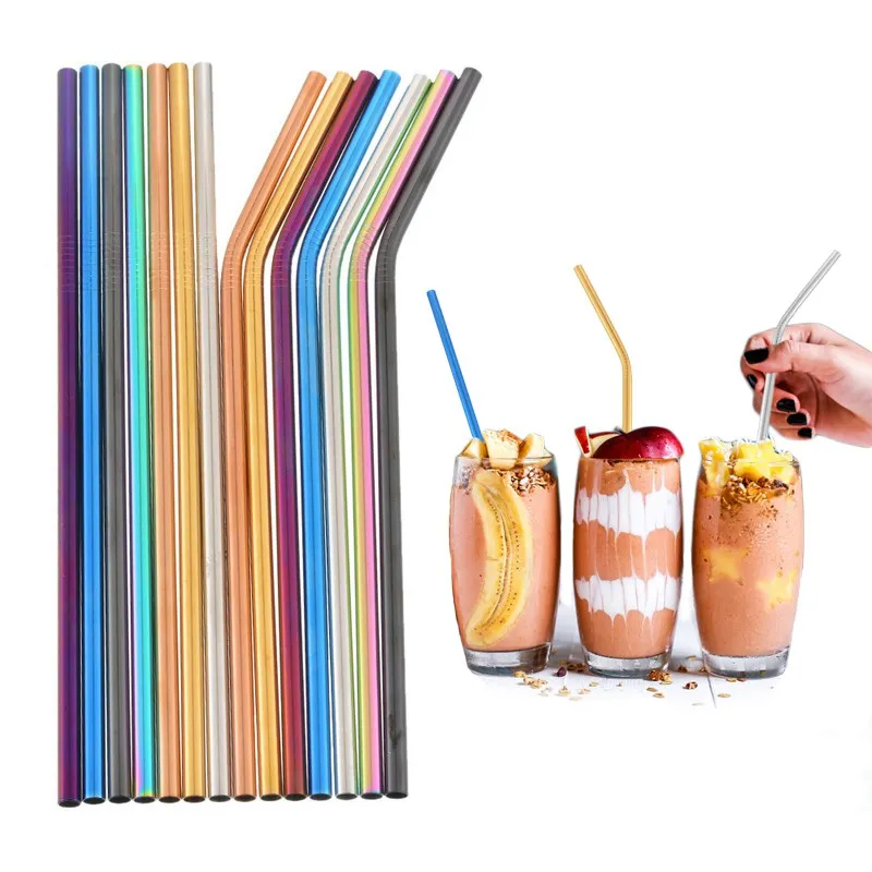 Hoomall Reusable Metal Stainless Steel Drinking Straws Cleaner Brush Straight Bend Straw Hawaiian Wedding Party Decortaion
Hoomall Reusable Metal Stainless Steel Drinking Straws Cleaner Brush Straight Bend Straw Hawaiian Wedding Party Decortaion