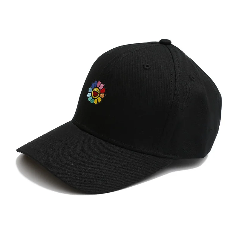 Men's and Women's Cartoon Cotton Baseball Cap with Embroidered sunflower Smile face Peak Dad Hat Spring Summer Black Neon Green
Men's and Women's Cartoon Cotton Baseball Cap with Embroidered sunflower Smile face Peak Dad Hat Spring Summer Black Neon Green