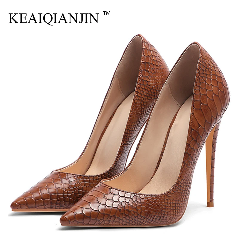 KEAIQIANJIN Snakeskin Women's High Heels Shoes Woman Valentine Shoes Multicolour Snakeskin Heels Shoe Fashion Sexy Wedding Pumps
KEAIQIANJIN Snakeskin Women's High Heels Shoes Woman Valentine Shoes Multicolour Snakeskin Heels Shoe Fashion Sexy Wedding Pumps