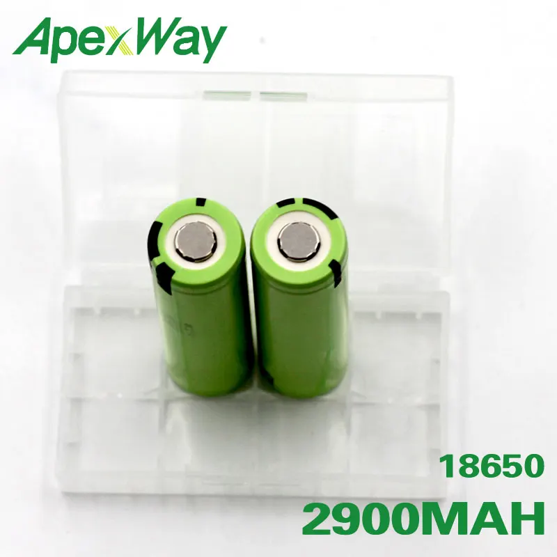 ApexWay 2900mAh 18650 made in Japan rechargable Battery cells for Panasonic discharge NCR18650PF 8224 Li-ion 3.7V+BOX
ApexWay 2900mAh 18650 made in Japan rechargable Battery cells for Panasonic discharge NCR18650PF 8224 Li-ion 3.7V+BOX