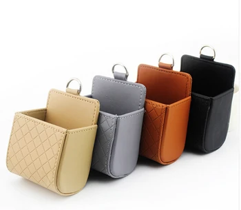 Car Air Vent Mount Storage Bag Organizer Leather Car-styling Universal Gadget Stowing Tidying Automobiles Interior Accessories
Car Air Vent Mount Storage Bag Organizer Leather Car-styling Universal Gadget Stowing Tidying Automobiles Interior Accessories