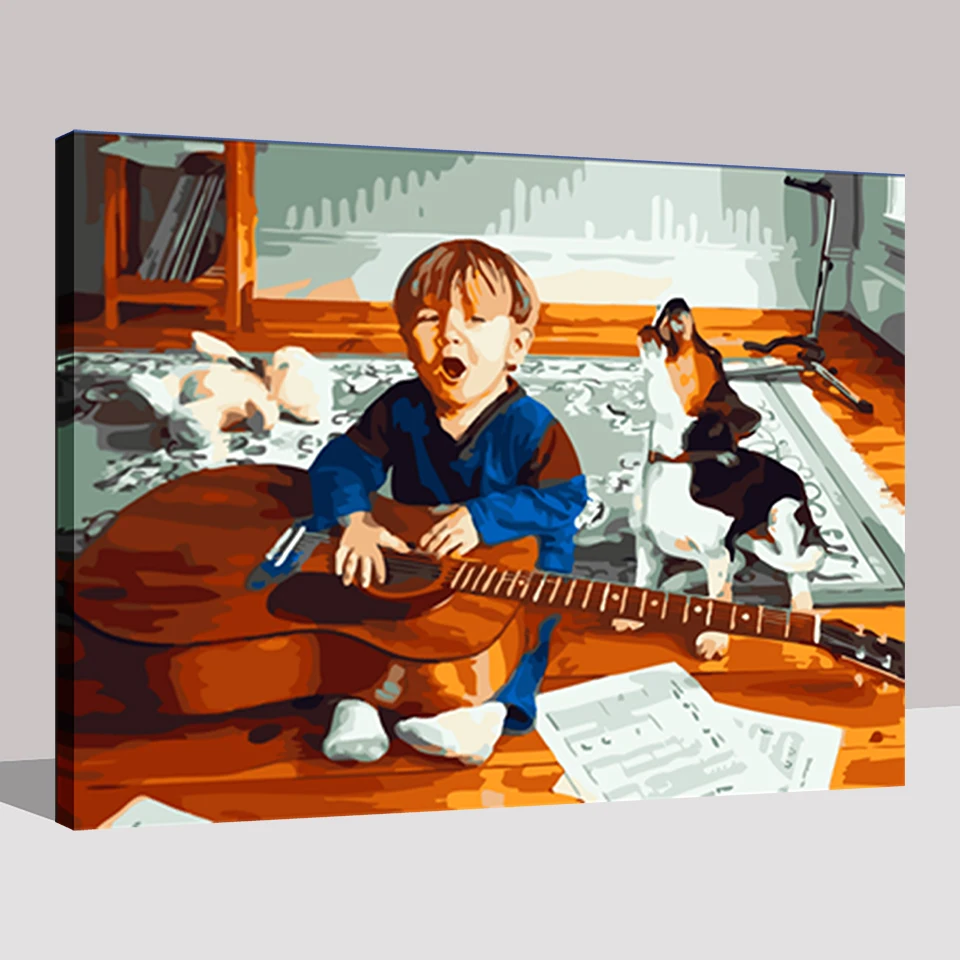 Kits-Coloring-Framework-DIY-By-Numbers-Acrylic-Child-Guitar-Dog-Paint-On-Canvas-Fashion-Cuadros-Picture (2)