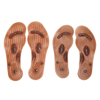 Foot Massage Acupuncture Treatment Orthotics Flat Foot Insole Healthy Tourmaline Shoe Insole Magnetic Therapy
Foot Massage Acupuncture Treatment Orthotics Flat Foot Insole Healthy Tourmaline Shoe Insole Magnetic Therapy