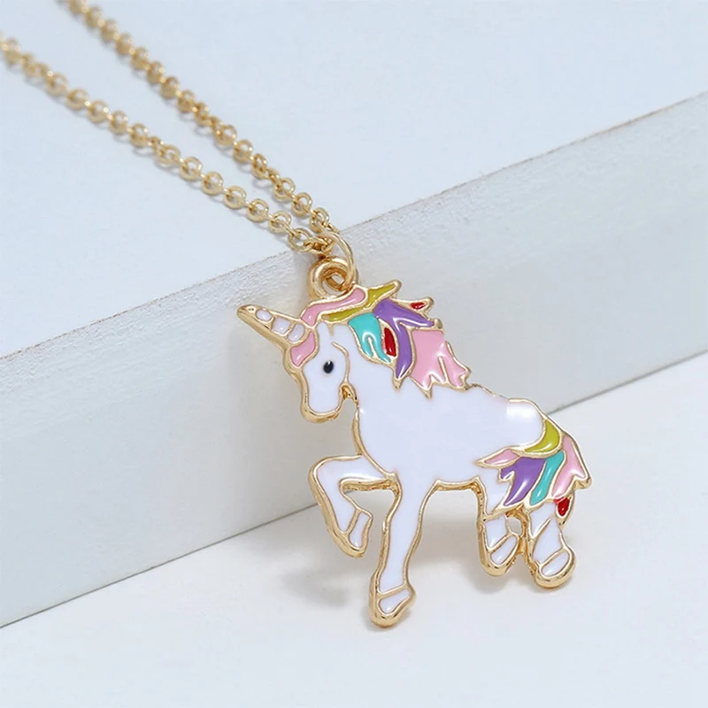 Enamel Unicorn Pendant Necklaces For Women Jewelry Silver Plated Animal Necklace Choker Collar Chains
Enamel Unicorn Pendant Necklaces For Women Jewelry Silver Plated Animal Necklace Choker Collar Chains