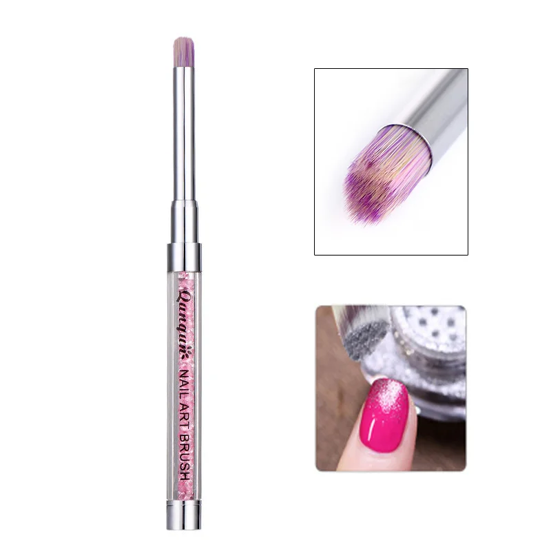 1pc Nail Art Gradient Painting Brush Round Rainbow Tip Pen Uv Gel Polish Rough Shading Tool Manicure Accessory Nails Design New
1pc Nail Art Gradient Painting Brush Round Rainbow Tip Pen Uv Gel Polish Rough Shading Tool Manicure Accessory Nails Design New